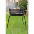 Parrilla A Carbon Plegable Movil Mor Araguaia 72x44cm Acero