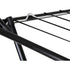 Tendedero Colgador De Ropa 1.44m Plegable Mor Color Negro