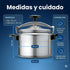 Olla A Presion Fantuzzi Comprezzo 12 Litros Coccion Rapida