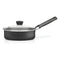 Sarten Para Huevo 14cm Panelux Tapa Granito Antiadherente Negro