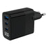 Cargador Carga Rápida 65w Master G Con Cable Usb-c Negro