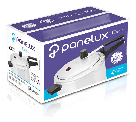 Olla A Presion Panelux 4.5 Litros Aluminio Valvula Seguridad