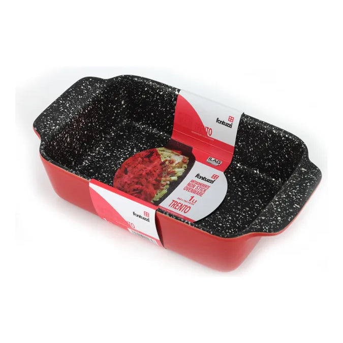Asadera Fuente Antiadherente Fantuzzi Ceramica Horno 38cm
