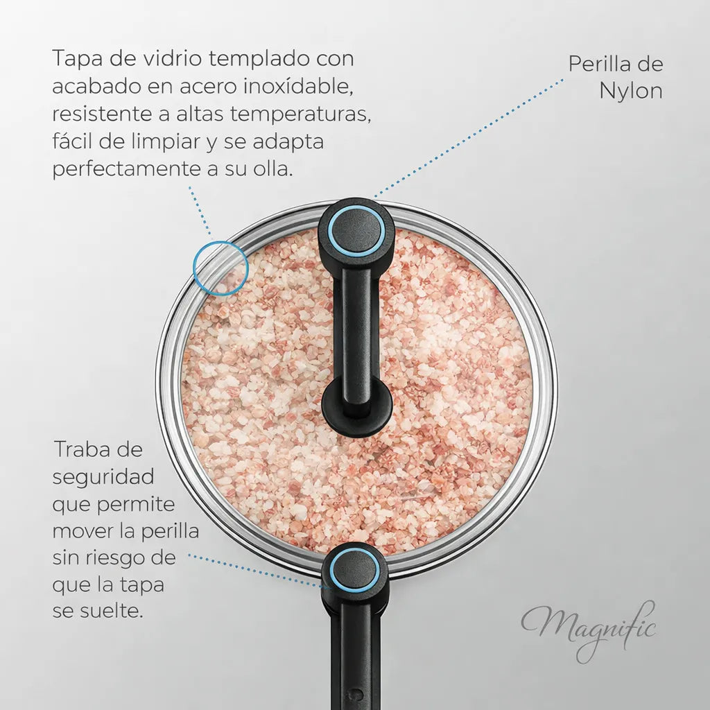 Olla De Cabritas Palomitas Panelux 3.5 Litros Antiadherente
