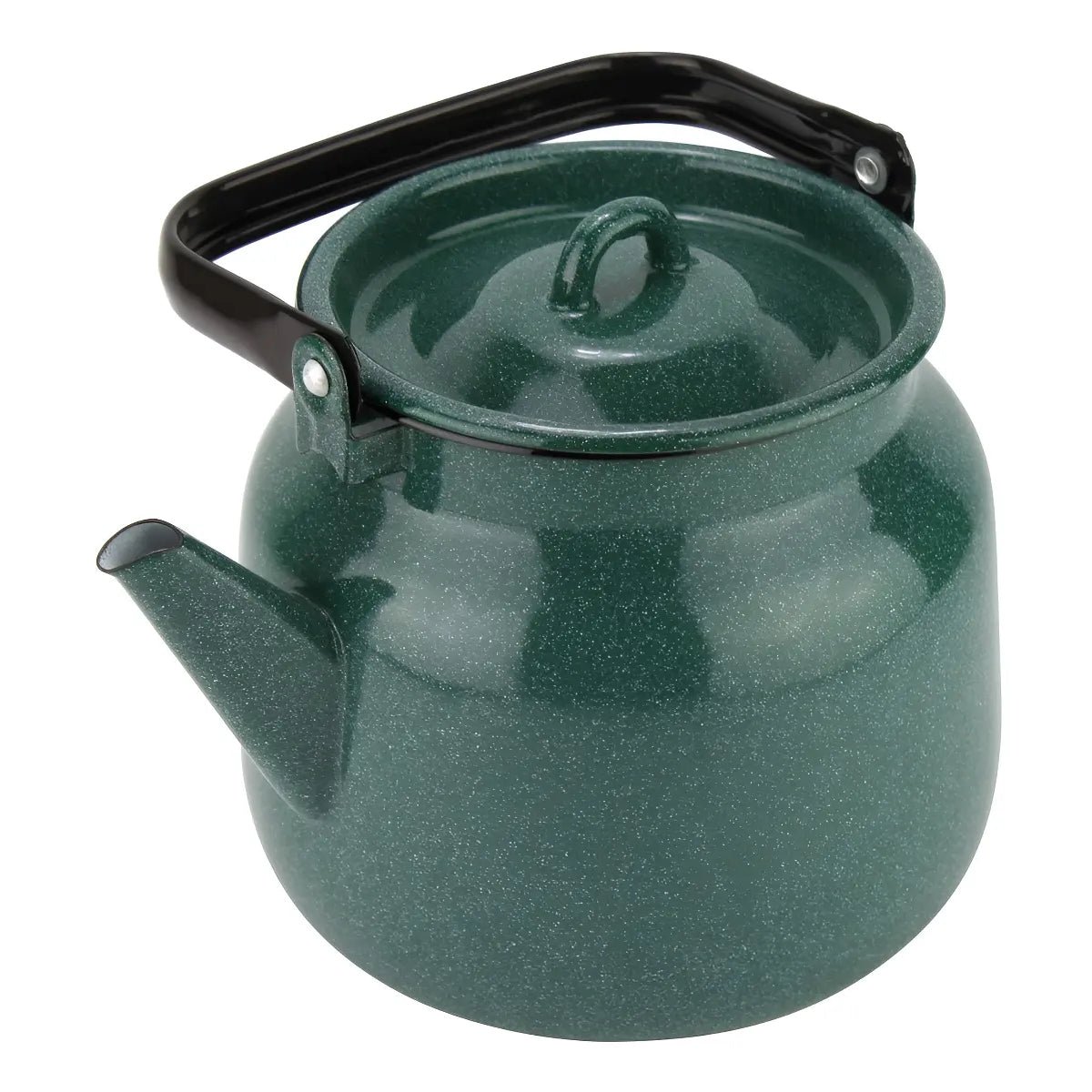 Tetera Fantuzzi 3.5 L Fundo Acero Acabado Esmaltado Verde