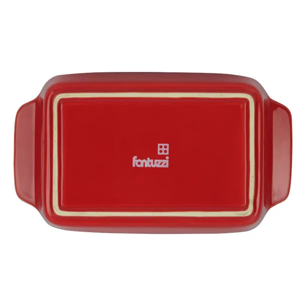 Asadera Fuente Antiadherente Fantuzzi Ceramica Horno 38cm