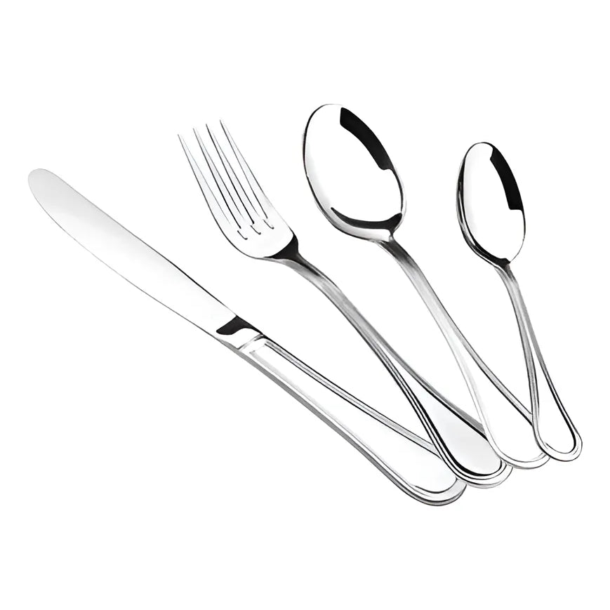 Juego De Cubiertos Cuchilleria Magefesa 24 Piezas Acero Inox