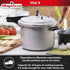 Olla A Presion Magefesa 9 Litros Vital Express Aluminio