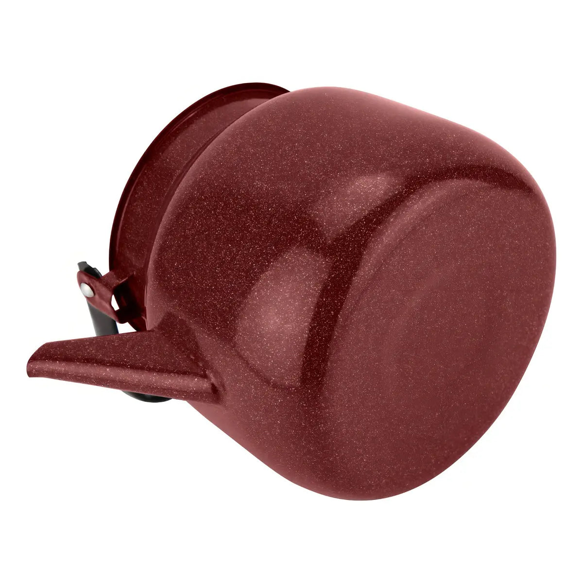Tetera Fantuzzi 3.5 Litros Acabado Esmaltado Acero Rojo