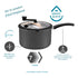 Olla De Cabritas Palomitas 4.7 L Panelux Antiadherente Negro
