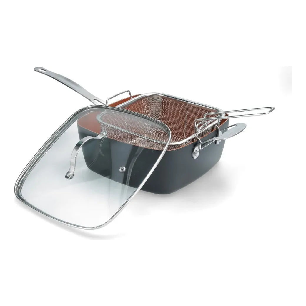 Sarten Multiusos Marmicoc 24 Cm Olla Freidora Antiadherente
