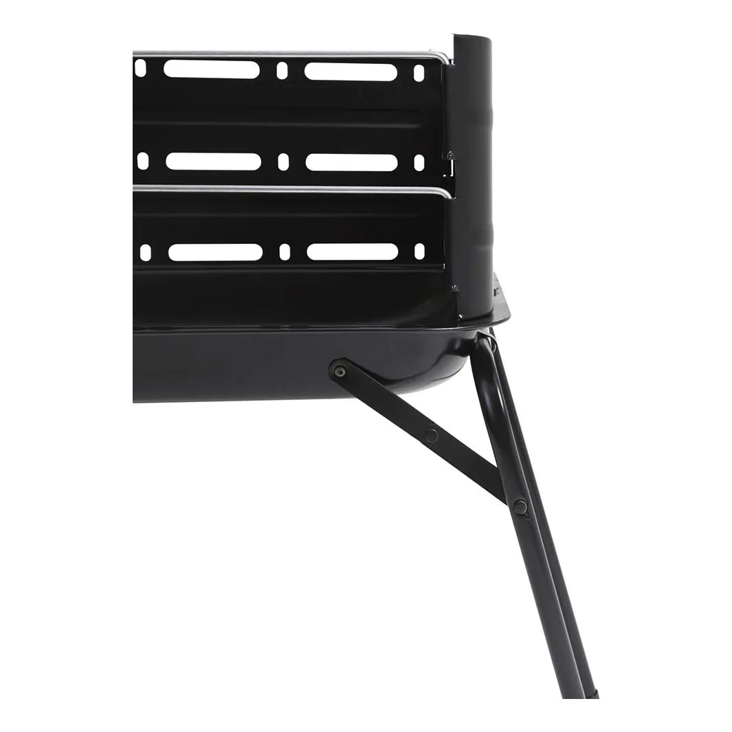 Parrilla Portatil A Carbon Montana Mor Plegable Asado