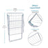 Tendedero Colgador 1.74m Mor Plegable Organizador Blanco Blanco