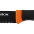 Cuchillos Marmicoc Para Asado Cocina Set 4 Piezas Acero Inox Negro