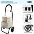 Carrito De Compras Plegable Carry All Sidney 55 Litros Negro