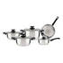 Bateria De Cocina Magefesa Set Ollas 9 Piezas Acero Inox