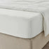 Juego De Sabanas 2 Plazas Premium 200hilos 200x150cm 4piezas Blanco Liso