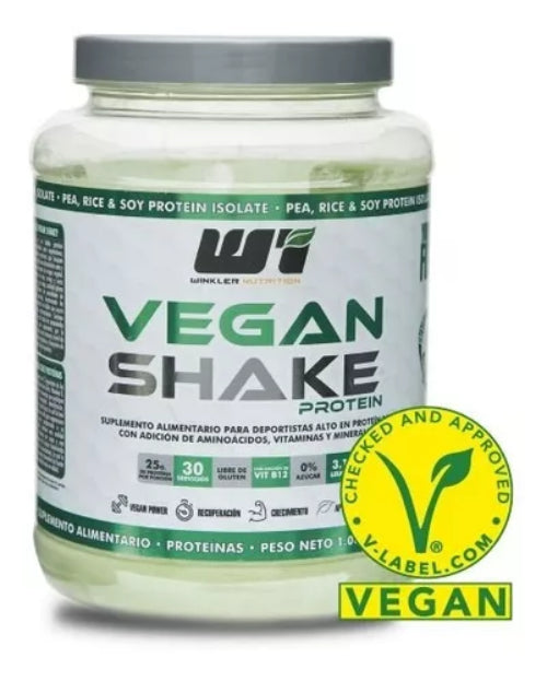 Proteina Vegana Vegan Shake 1 Kg Winkler Nutrition Chocolate