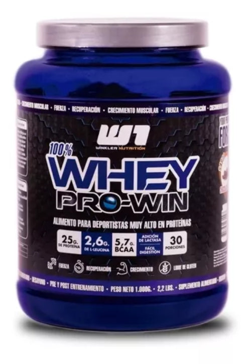 Suplemento Whey Protein Winkler Nutrition 1 Kg Vainilla