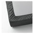 Juego De Sabanas 2 Plazas Premium 200hilos 200x150cm 4piezas Negro Liso