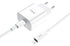 Cargador Pd Para iPhone 20w Hoco + Cable Lightning Blanco