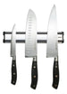 Set Cuchillo + Block Magnético Wayu Color Plateado-negro