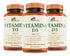 Vitamina D3 800 Ui 60 Capsulas Pack X3 Unidades