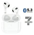 Audífonos Inalámbricos Hoco 3ra Generación Bt5.3 Ew43 7hrs