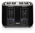 Tostador Thomas Th-126 4 Panes Color Negro