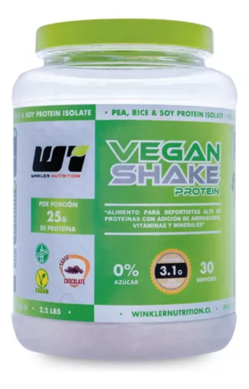 Proteina Vegana Vegan Shake 1 Kg Winkler Nutrition Chocolate