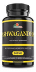 Ashwagandha 60 Capsulas 640 Mg Antiestres Ansiedad