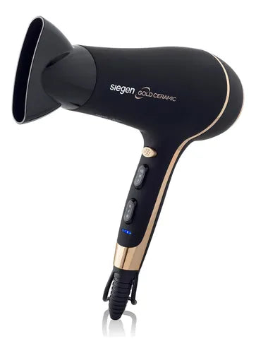 Secador De Pelo Siegen Sg-3035 Color Negro