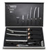 Set Cuchillos Rolling Wayu Color Negro