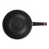 Wok Magefesa Sarten Antiadherente Con Tapa 30cm Coral Rojo